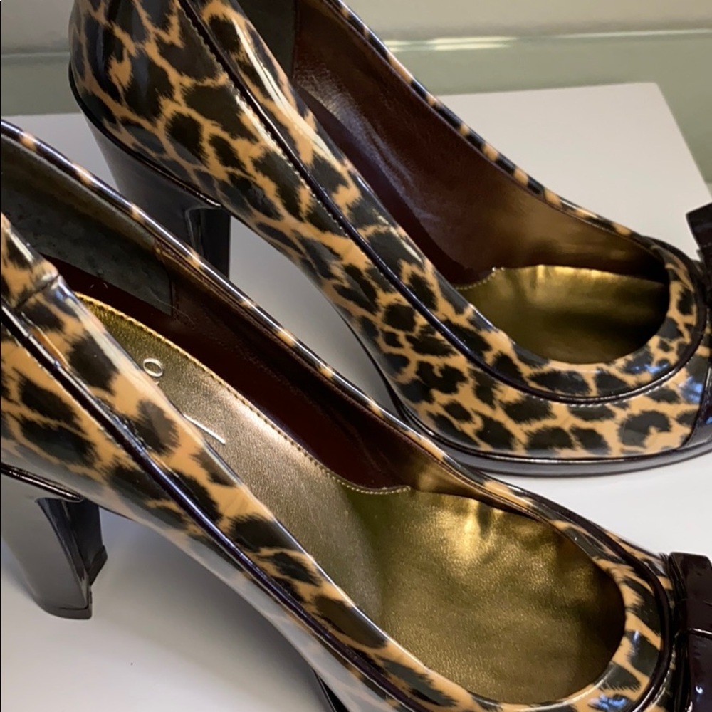 Paolo high heels animal print size 6 M - Picture 7 of 9